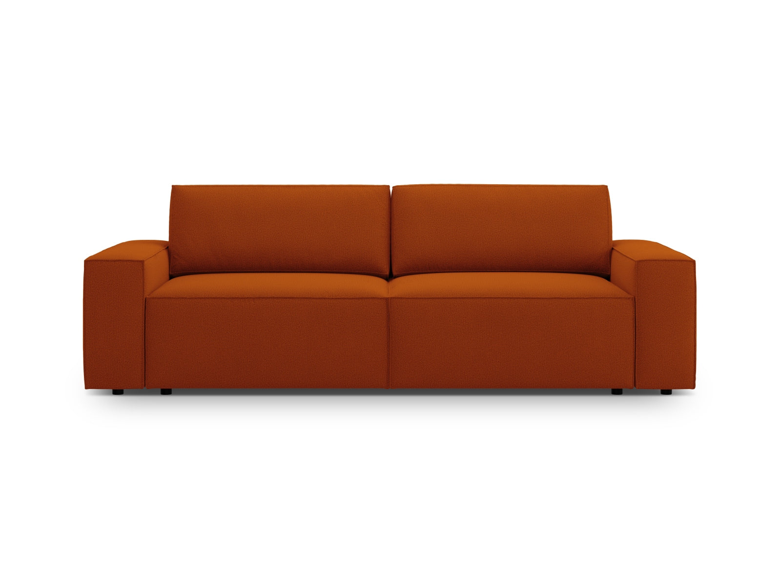 Jodie Sofa With Bed Function And Box, 3 Seats, 247x107 cm — Terracotta