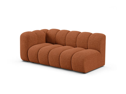 Sofamodul Chenille Brick Lupine — Wohnbeispiel