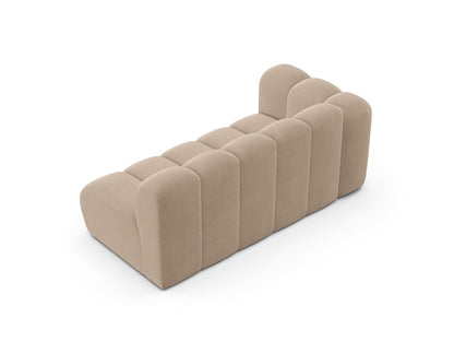 Sofamodul Samt Beige Lupine — Detailansicht