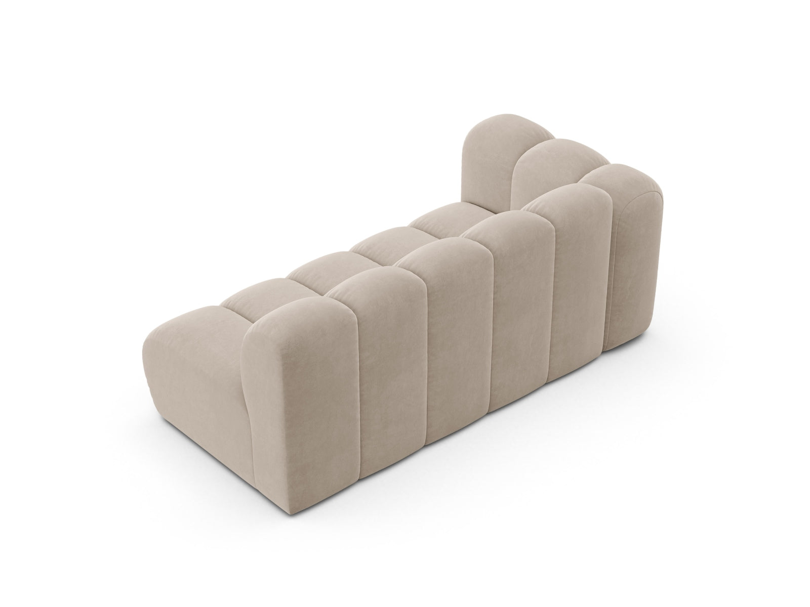 Sofamodul Samt Beige Lupine — Maße und Details