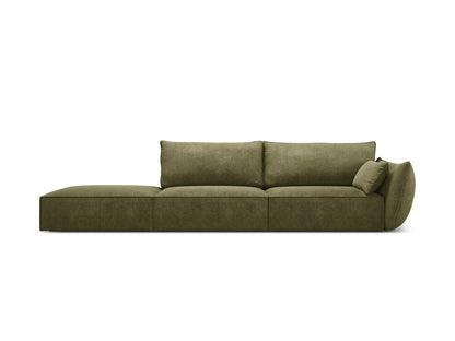 Kaelle Sofa, 4 Seats, 264x110 cm — Green / Left