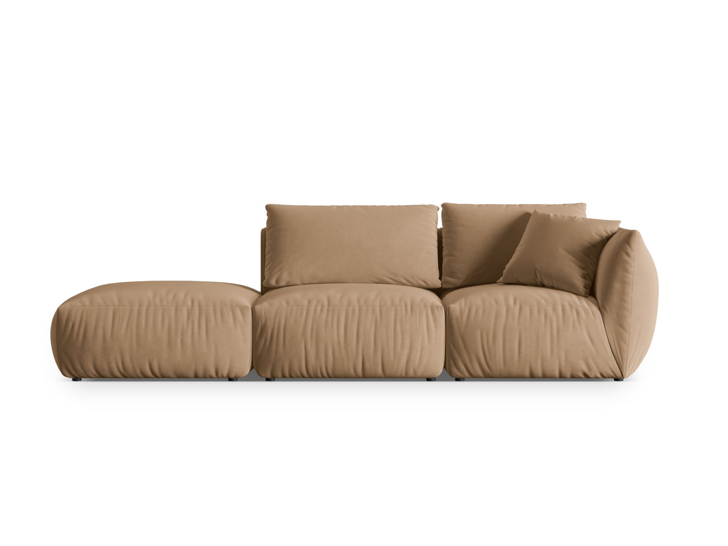 Chris Modular Sofa, 3 Seats, 315x100 cm — Sand / Left