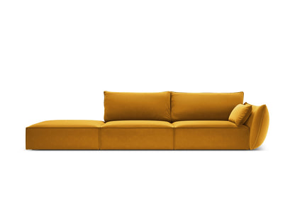 Kaelle Sofa, 4 Seats, 264x110 cm — Yellow / Left