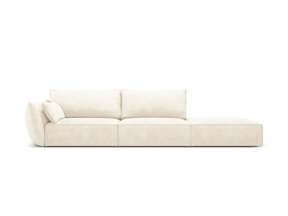 Kaelle Sofa, 4 Seats, 264x110 cm — Light Beige / Right