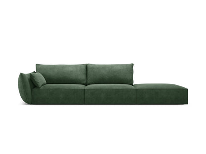 Kaelle Sofa, 4 Seats, 264x110 cm — Bottle Green / Right