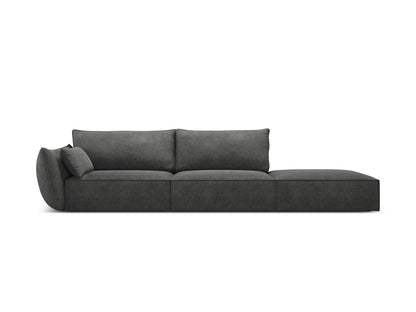 Kaelle Sofa, 4 Seats, 264x110 cm — Dark Grey / Right