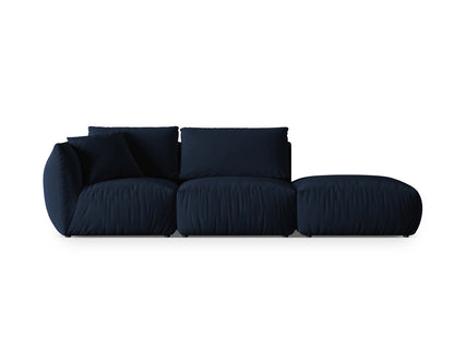 Chris Modular Sofa, 3 Seats, 315x100 cm — Royal Blue / Right