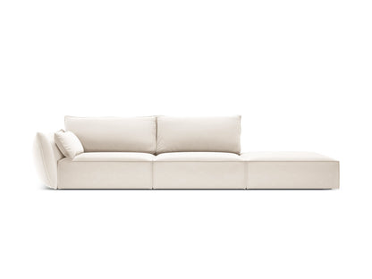 Kaelle Sofa, 4 Seats, 264x110 cm — Light Beige / Right