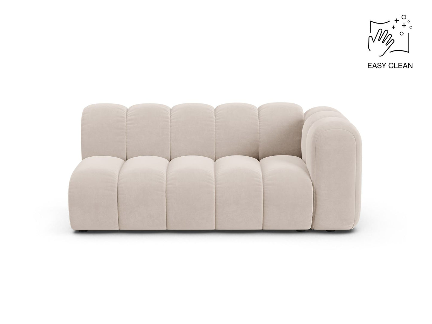 Lupine Modular Sofa, 3 Seats, 175x95 cm — Light Beige / Right