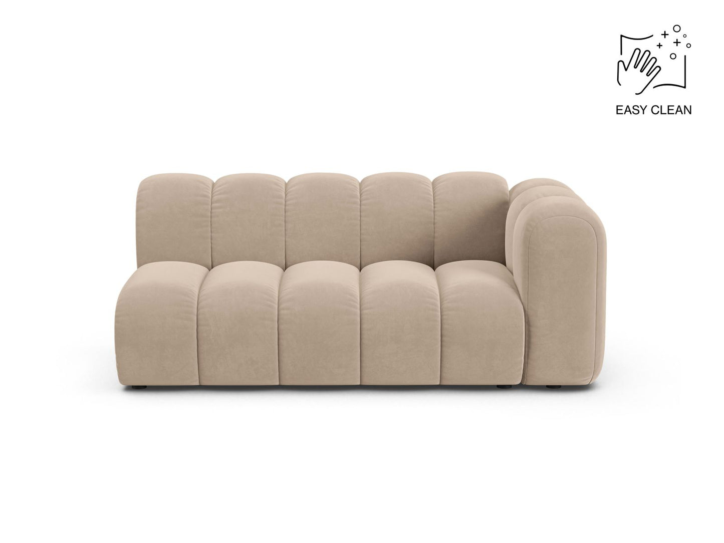 Lupine Modular Sofa, 3 Seats, 175x95 cm — Beige / Right