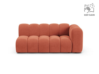 Lupine Modular Sofa, 3 Seats, 175x95 cm — Coral / Right