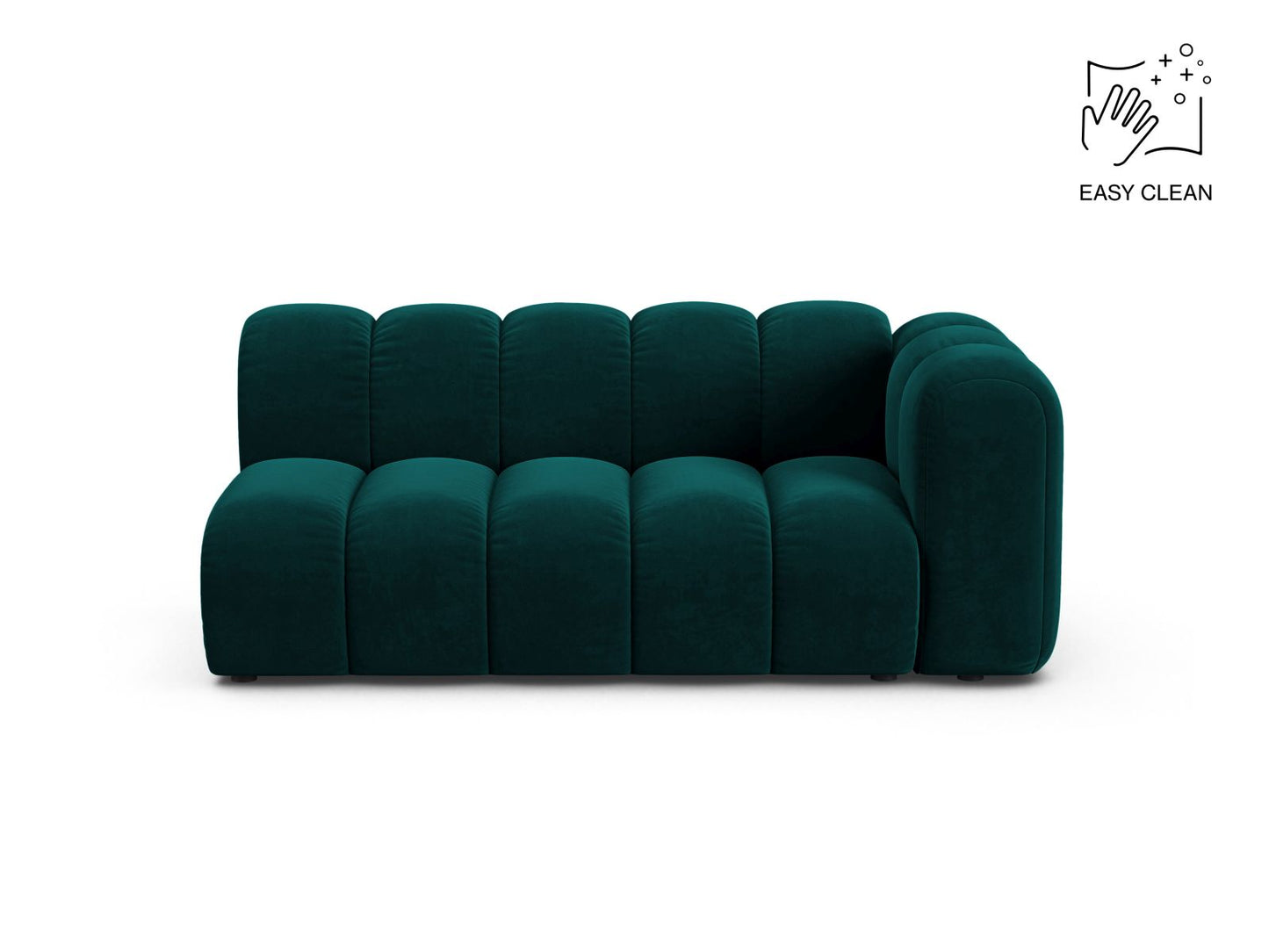 Lupine Modular Sofa, 3 Seats, 175x95 cm — Deep Petrol / Right