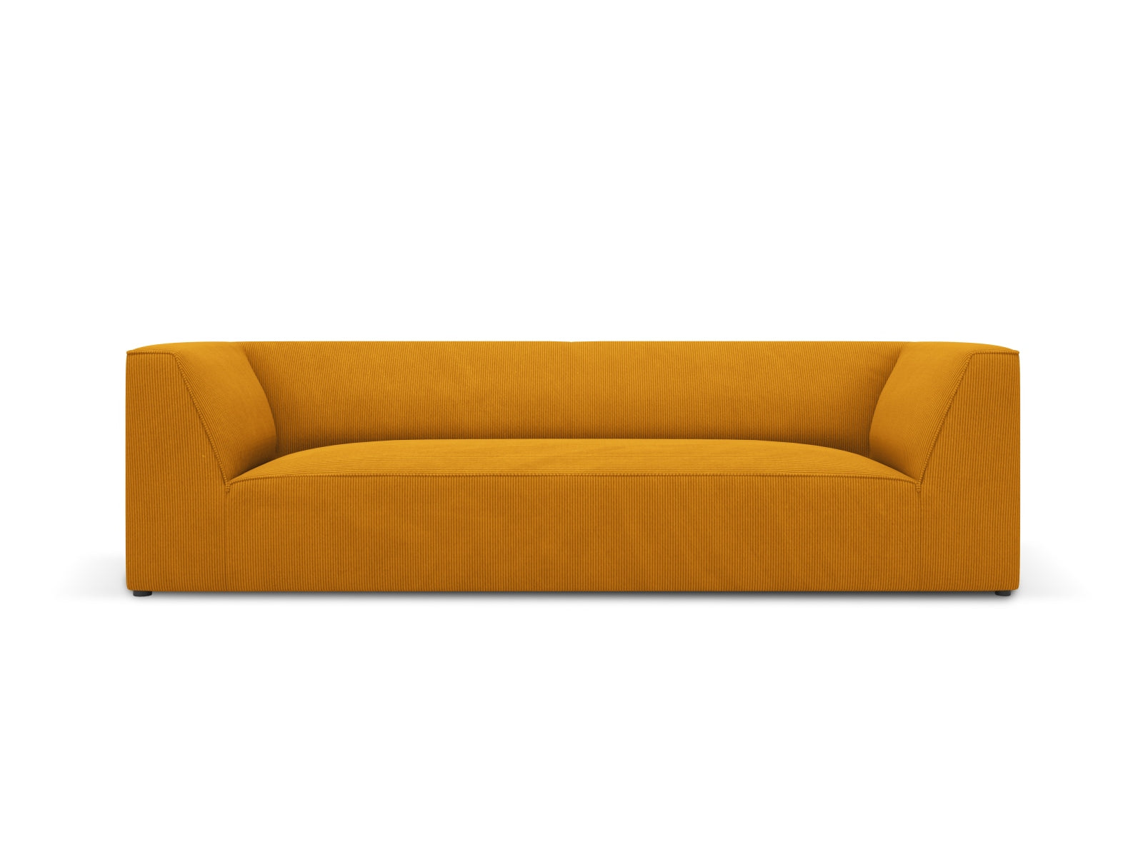 Ruby Sofa, 3 Seats, 232x93 cm — Yellow