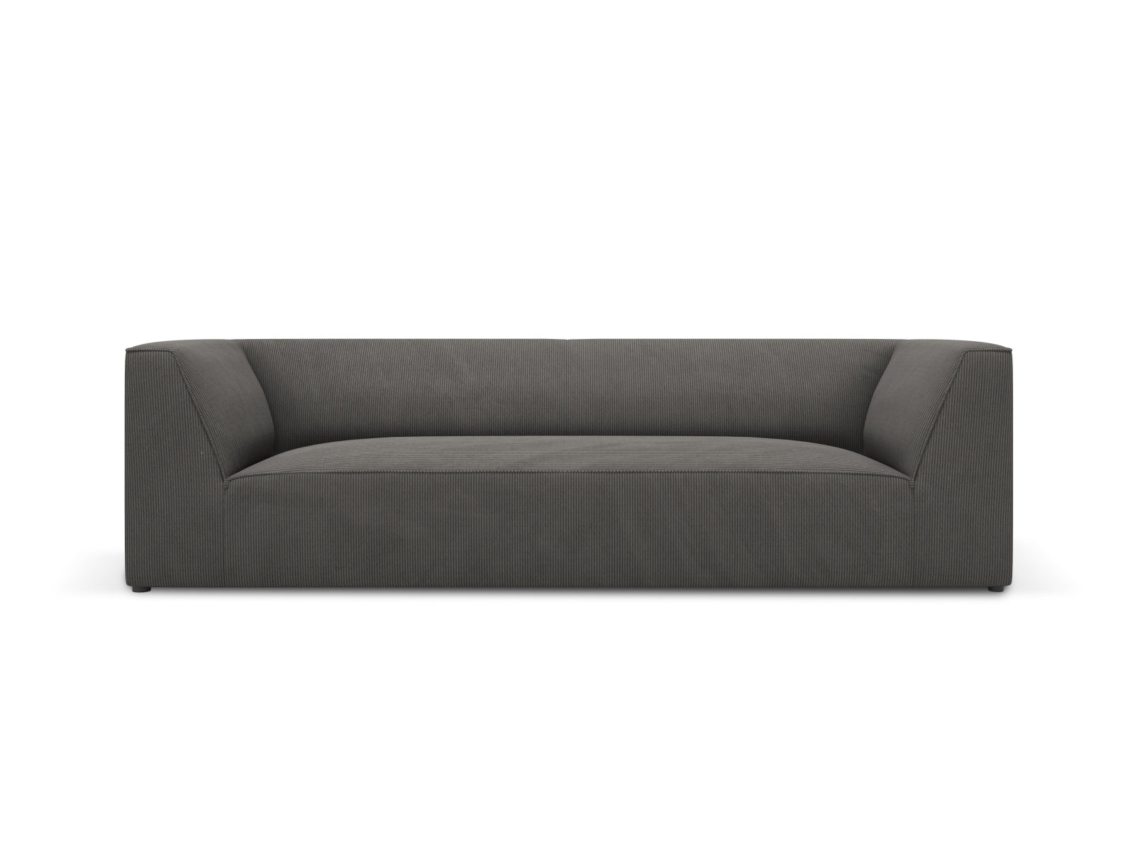 Ruby Sofa, 3 Seats, 232x93 cm — Dark Grey