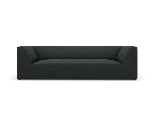 Ruby Sofa, 3 Seats, 232x93 cm — Black