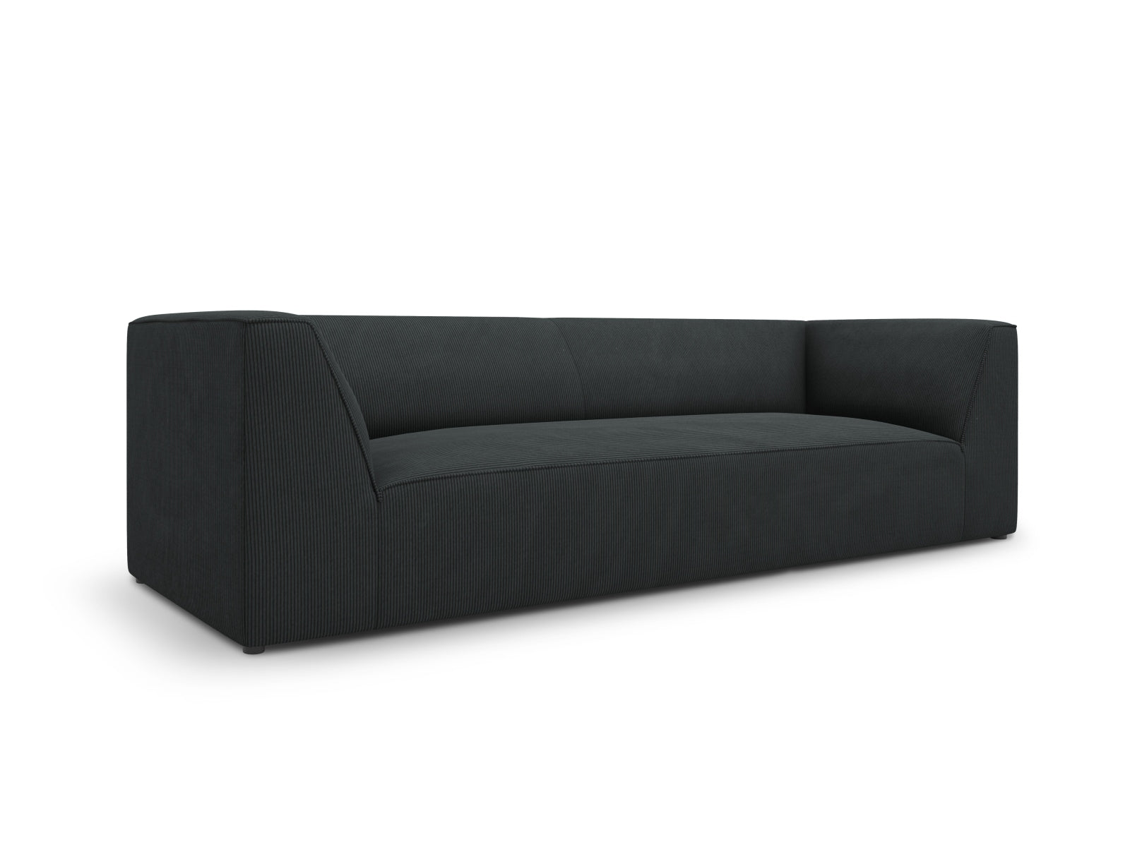 Sofa Cord Schwarz Ruby — Detailansicht