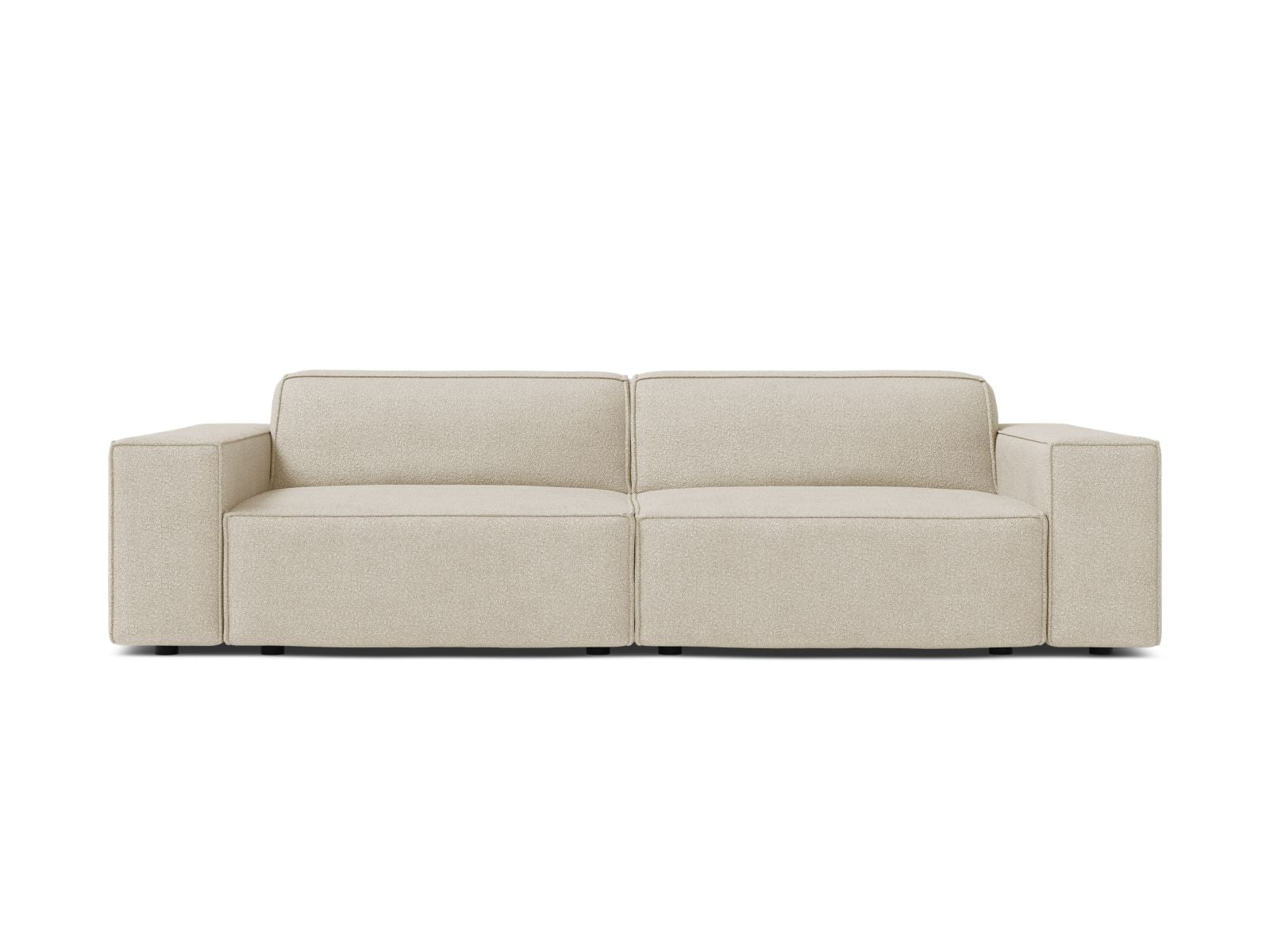 Sofa Bouclé Beige Jodie — Beige
