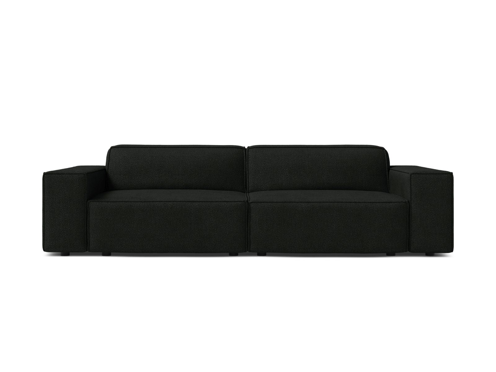 Jodie Modular Sofa, 3 Seats, 204x99 cm — Black