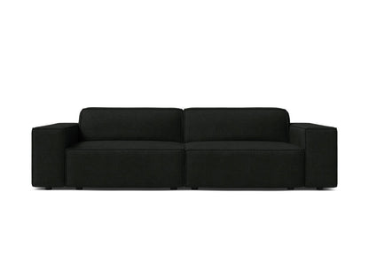 Sofa Bouclé Beige Jodie — Black
