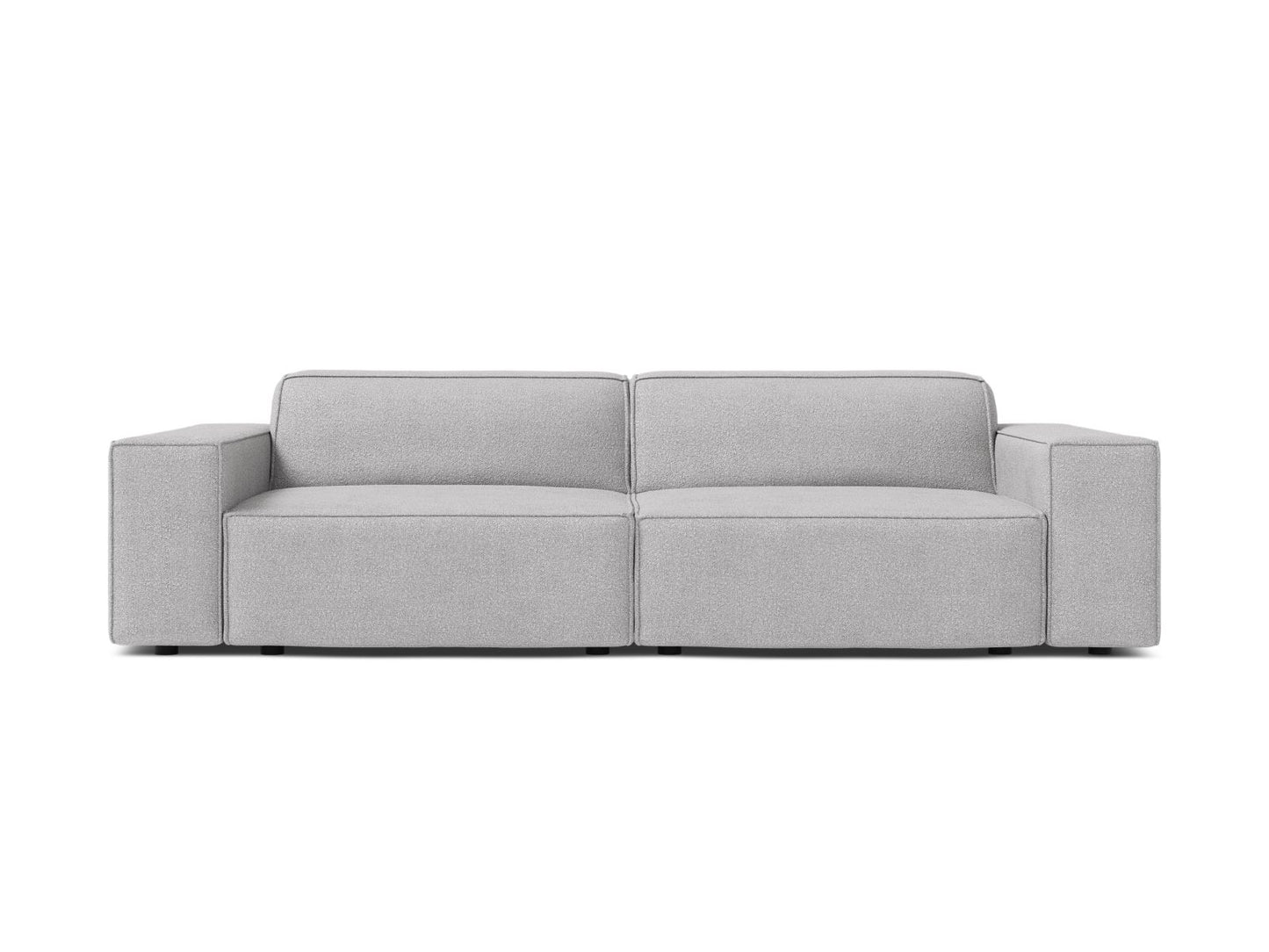 Sofa Bouclé Beige Jodie — Light Grey