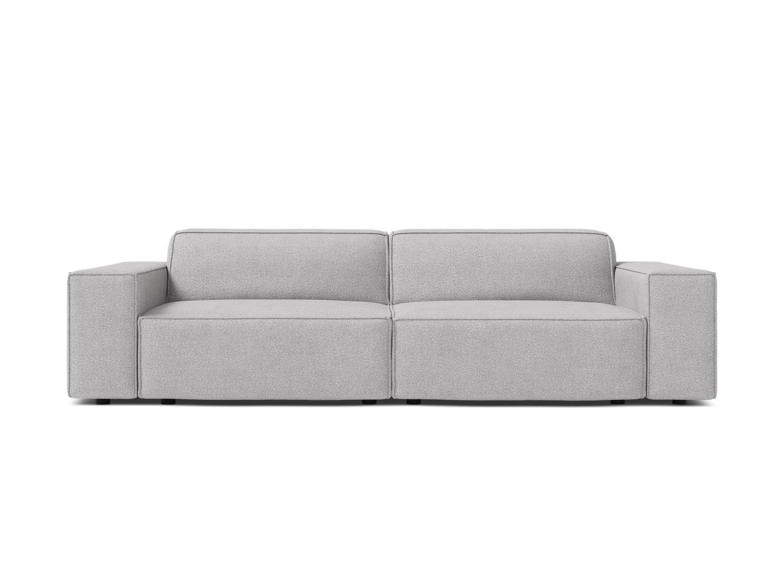 Jodie Modular Sofa, 3 Seats, 204x99 cm — Light Grey