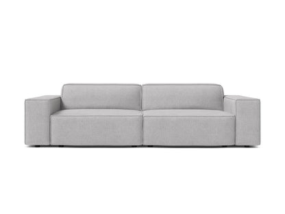 Sofa Bouclé Beige Jodie — Light Grey