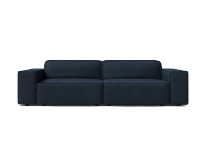 Sofa Bouclé Beige Jodie — Dark Blue