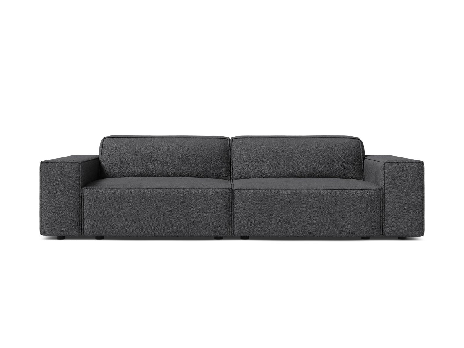 Jodie Modular Sofa, 3 Seats, 204x99 cm — Dark Grey
