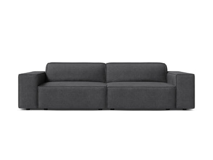 Sofa Bouclé Beige Jodie — Dark Grey