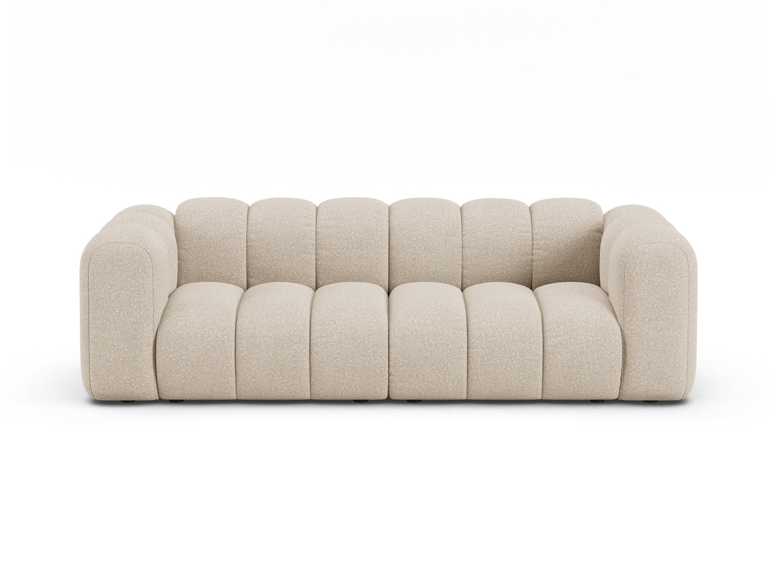 Sofa Bouclé Beige Lupine — Beige