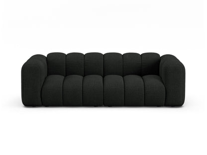 Sofa Bouclé Beige Lupine — Black