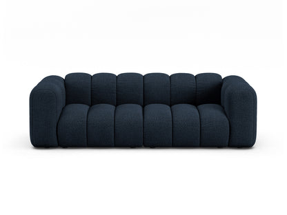 Sofa Bouclé Beige Lupine — Dark Blue