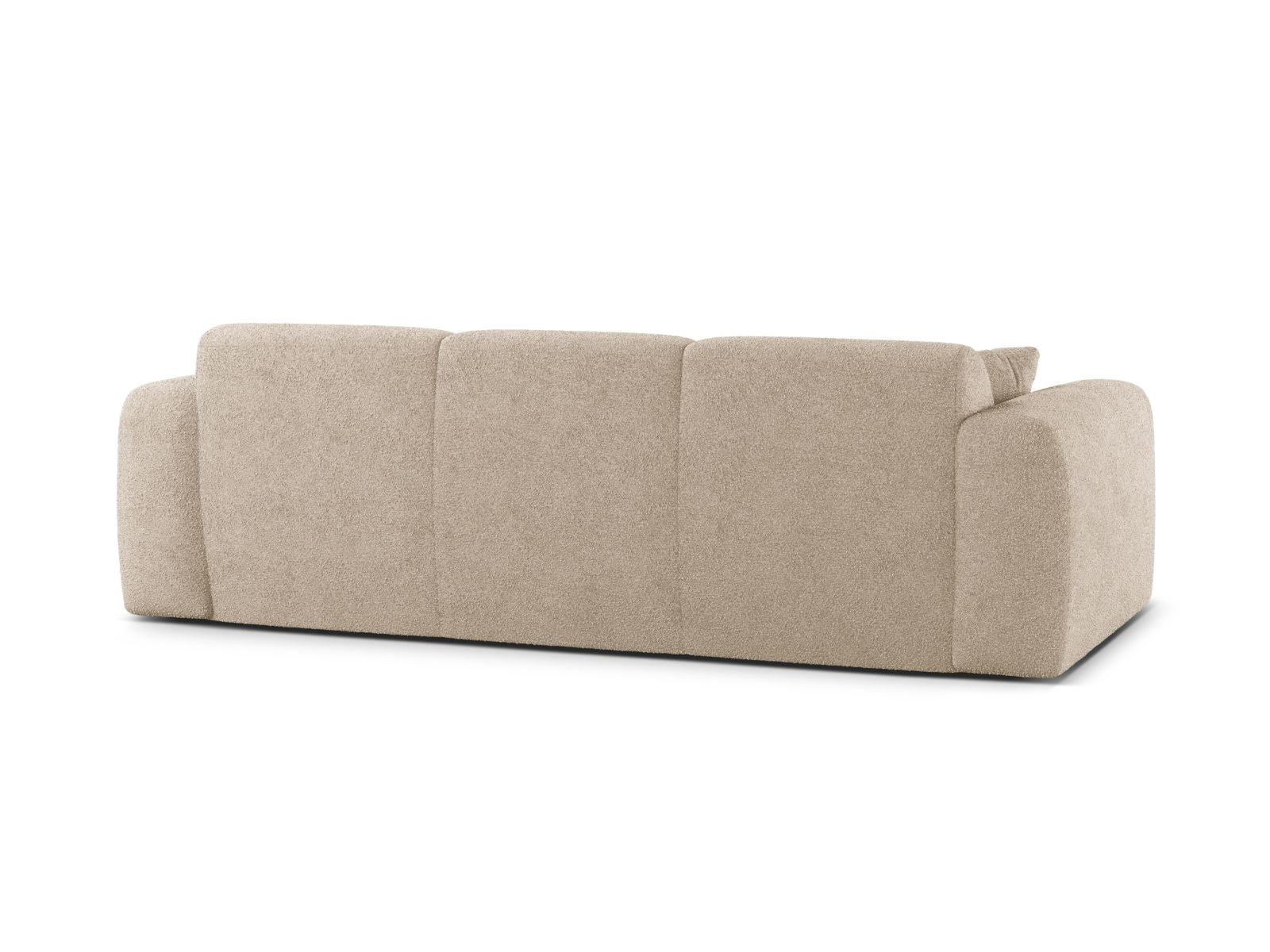 Sofa Bouclé Beige Molino — Detailansicht