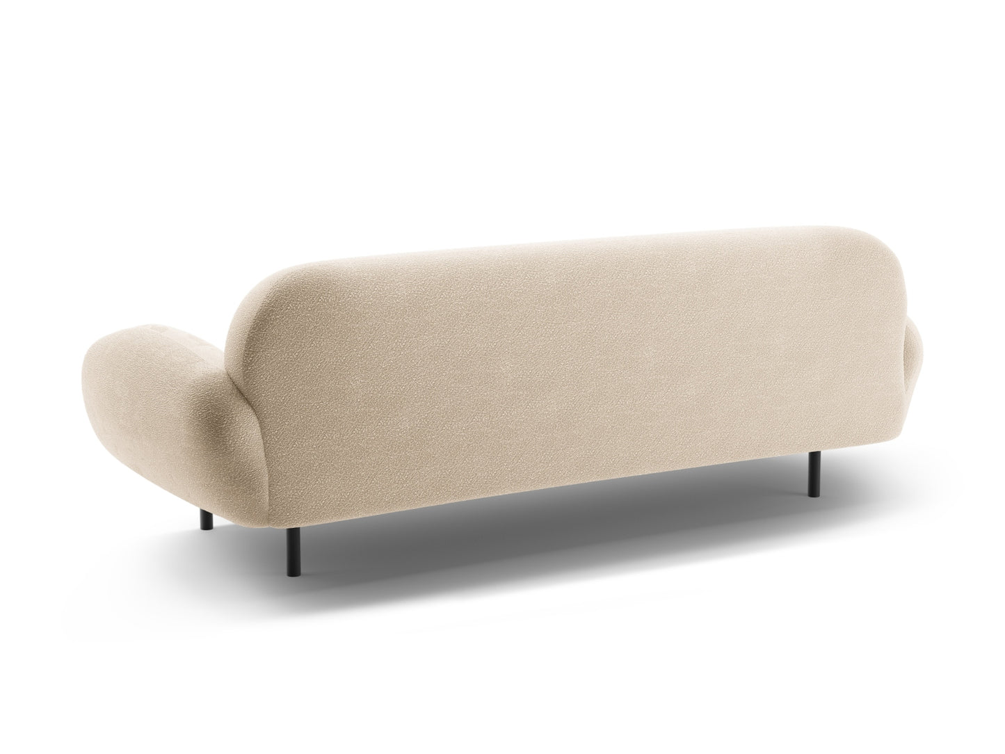 Sofa Bouclé Beige Poppy — Ansicht 4