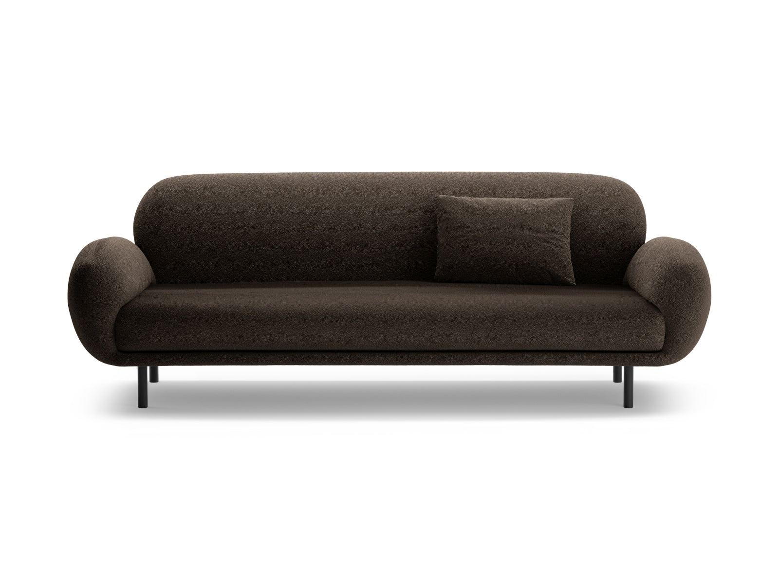 Poppy Sofa, 3 Seats, 208x72 cm — Brown