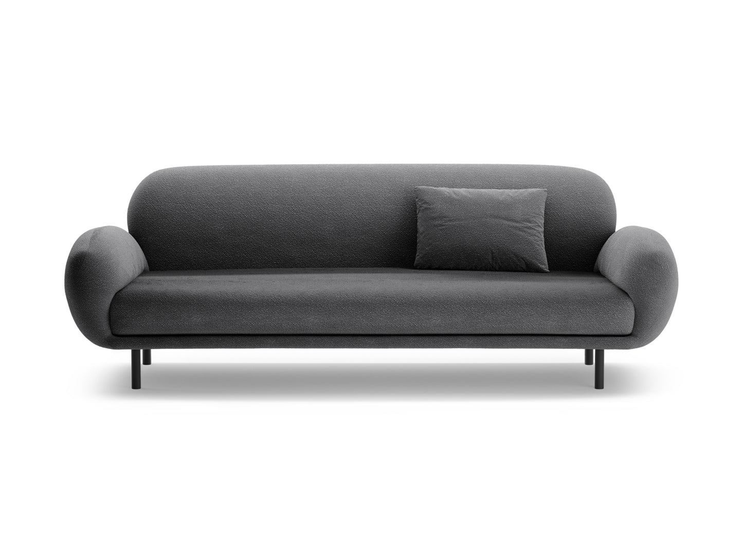Poppy Sofa — Dark Grey / 3 Seats