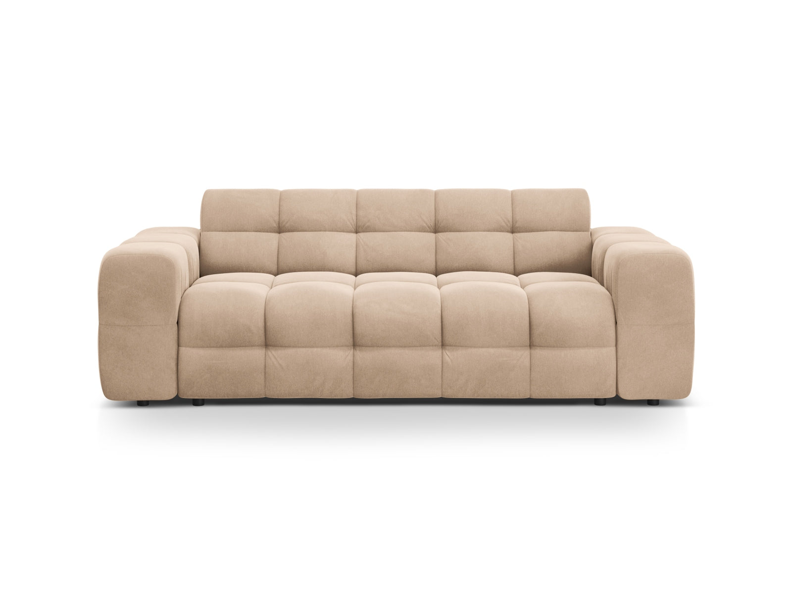 Sofa Samt Almond Beige Kendal — Almond Beige