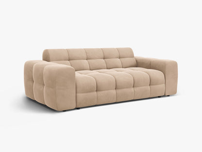 Sofa Samt Almond Beige Kendal — Detailansicht