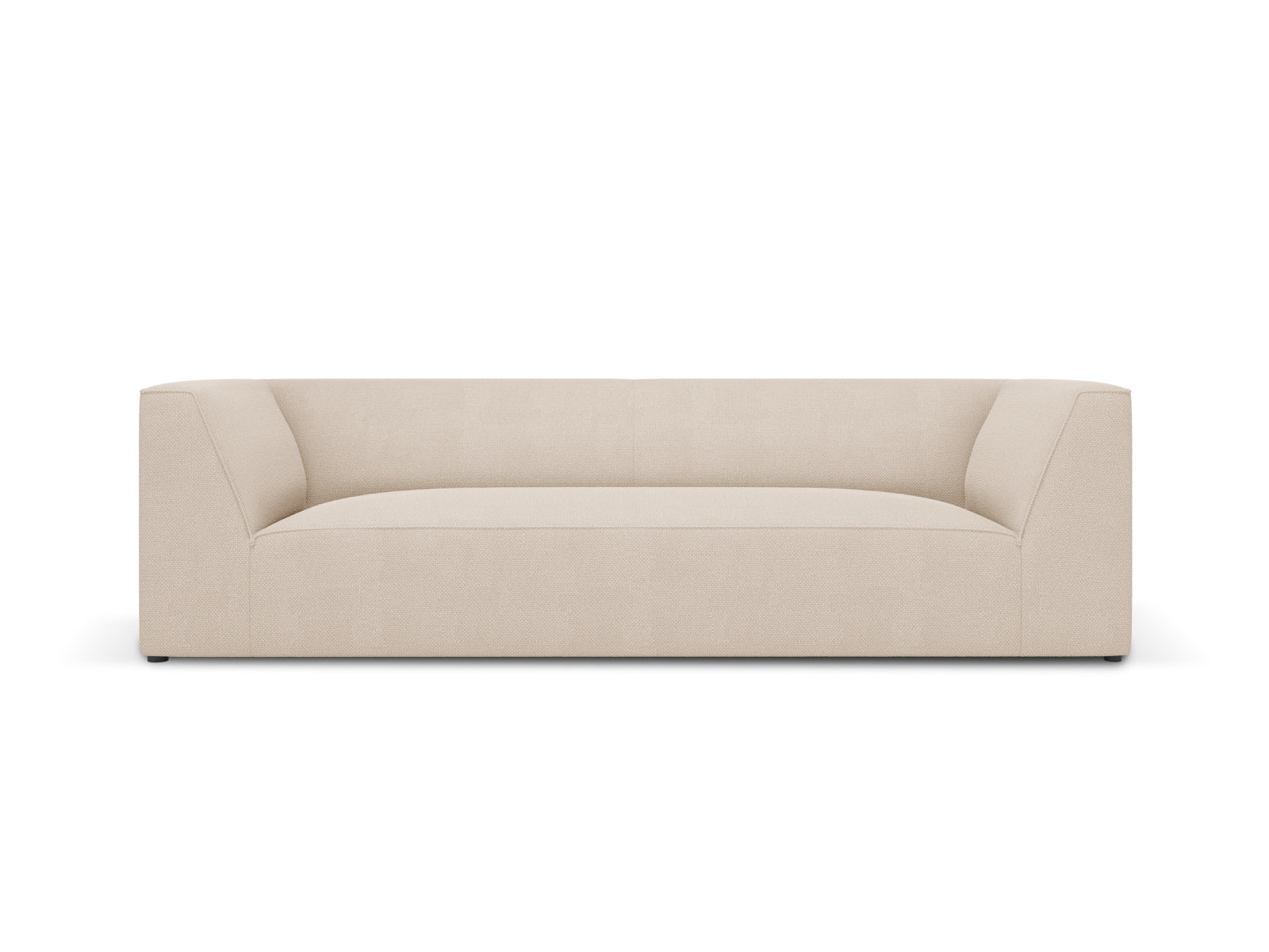 Sofa Strukturstoff Beige Ruby — Beige
