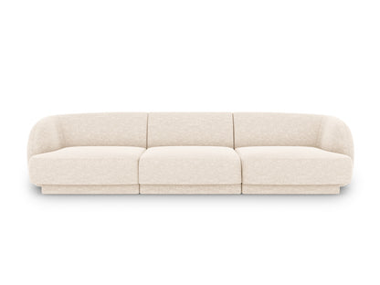 Sofa Chenille Beige Miley — Light Beige