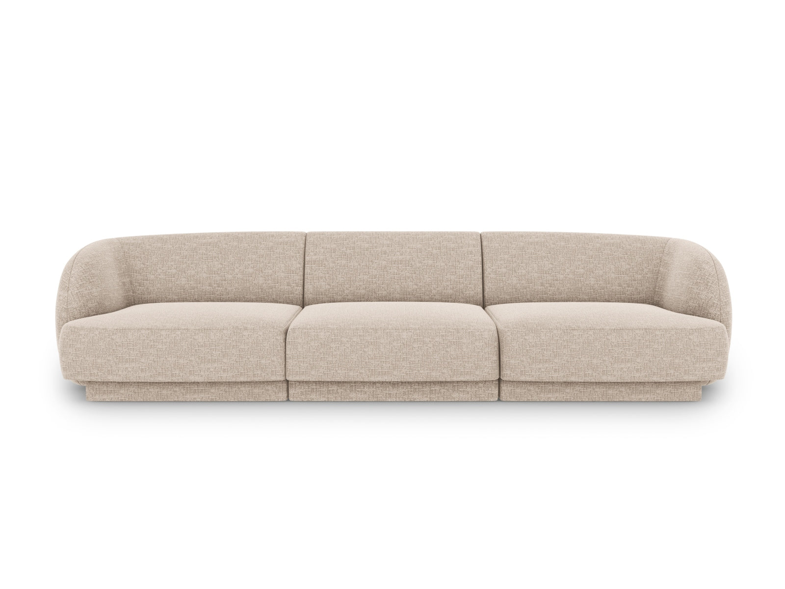 Sofa Chenille Beige Miley — Beige