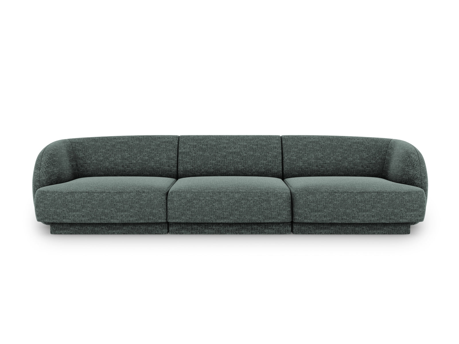 Miley Sofa, 3 Seats, 255x90 cm — Petrol