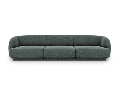 Sofa Chenille Beige Miley — Petrol