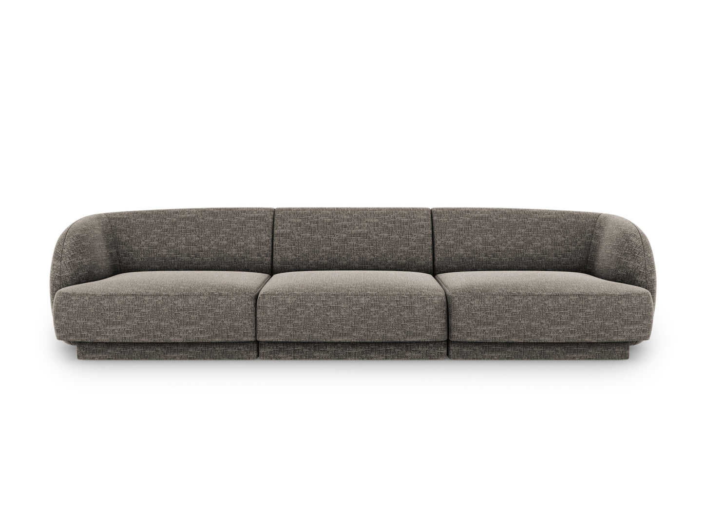 Sofa Chenille Beige Miley — Grey