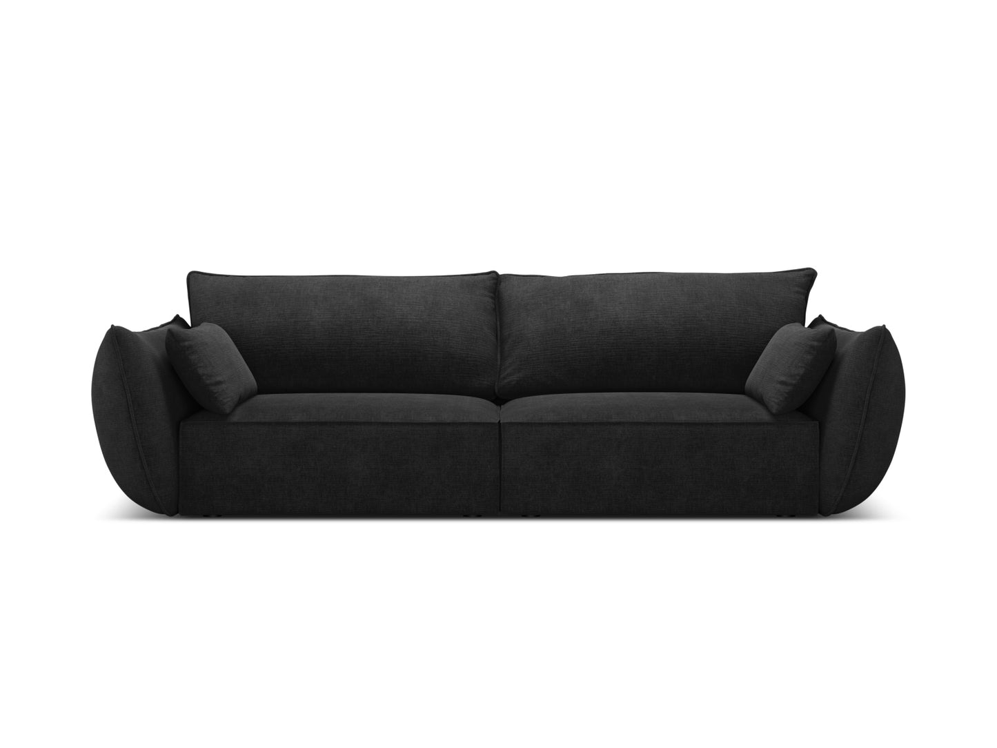 Kaelle Sofa — Black / 3 Seats