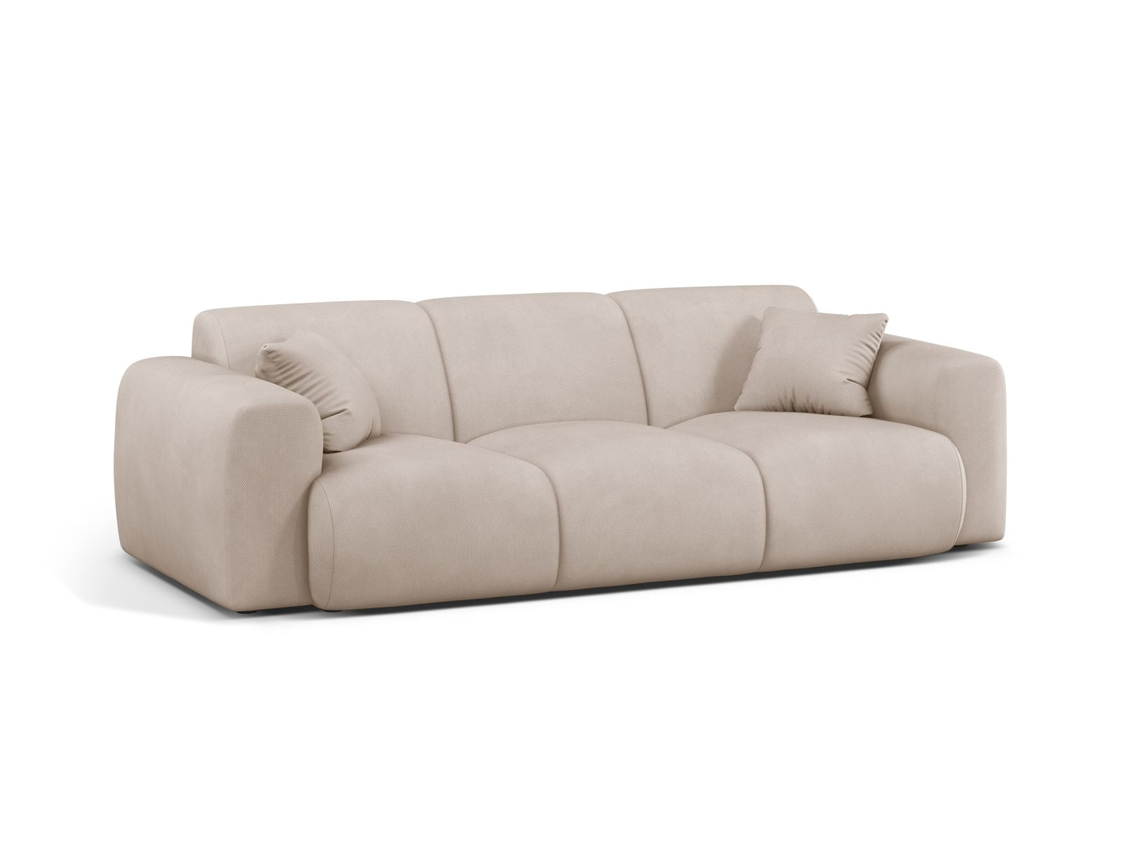 Sofa Chenille Beige Molino — Detailansicht