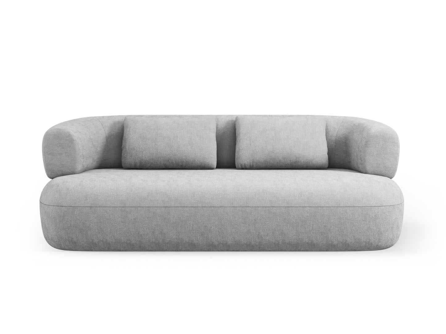 Jenny Sofa — Silver / 3 Seats