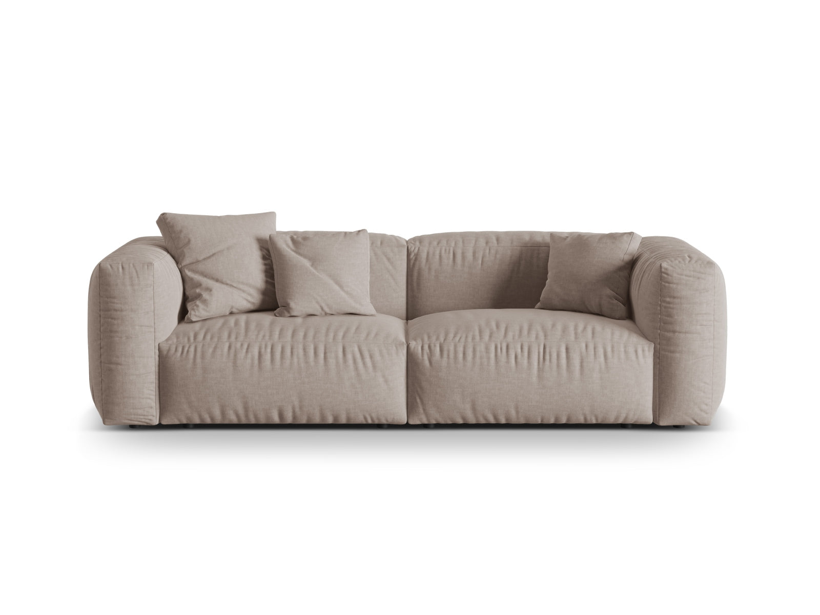 Martina Modular Sofa XL, 3 Seats, 244x106 cm — Dark Beige