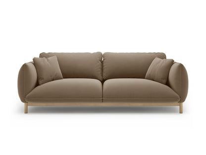 Ada Sofa — Light Brown / 3 Seats
