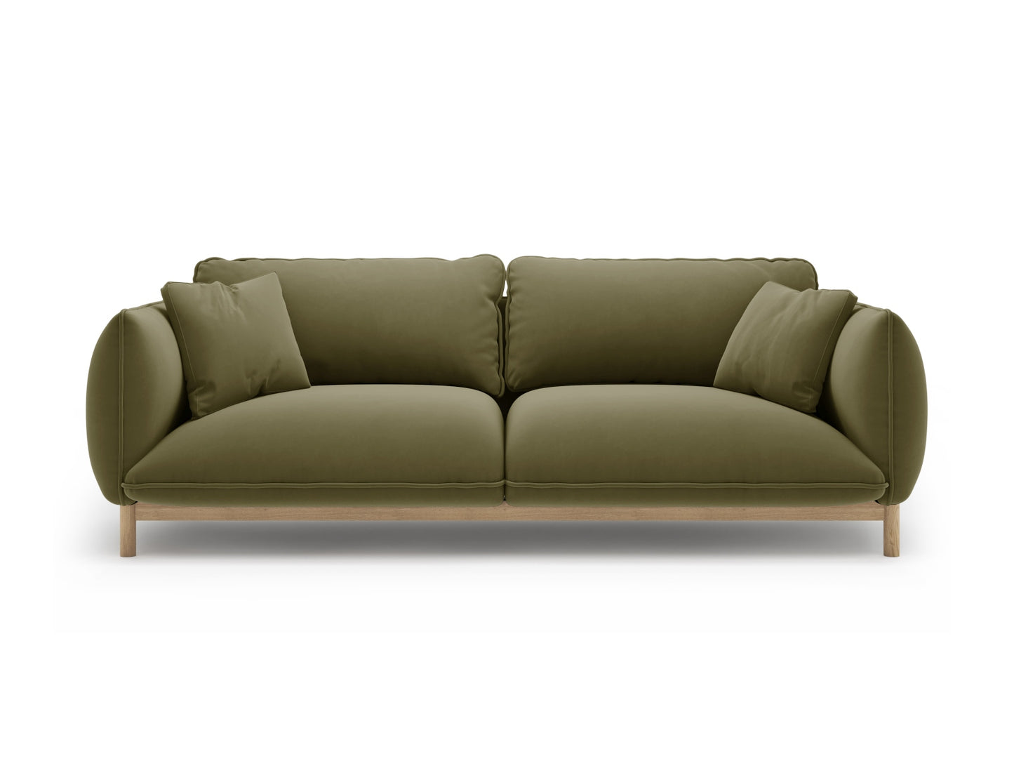 Ada Sofa — Light Green / 3 Seats